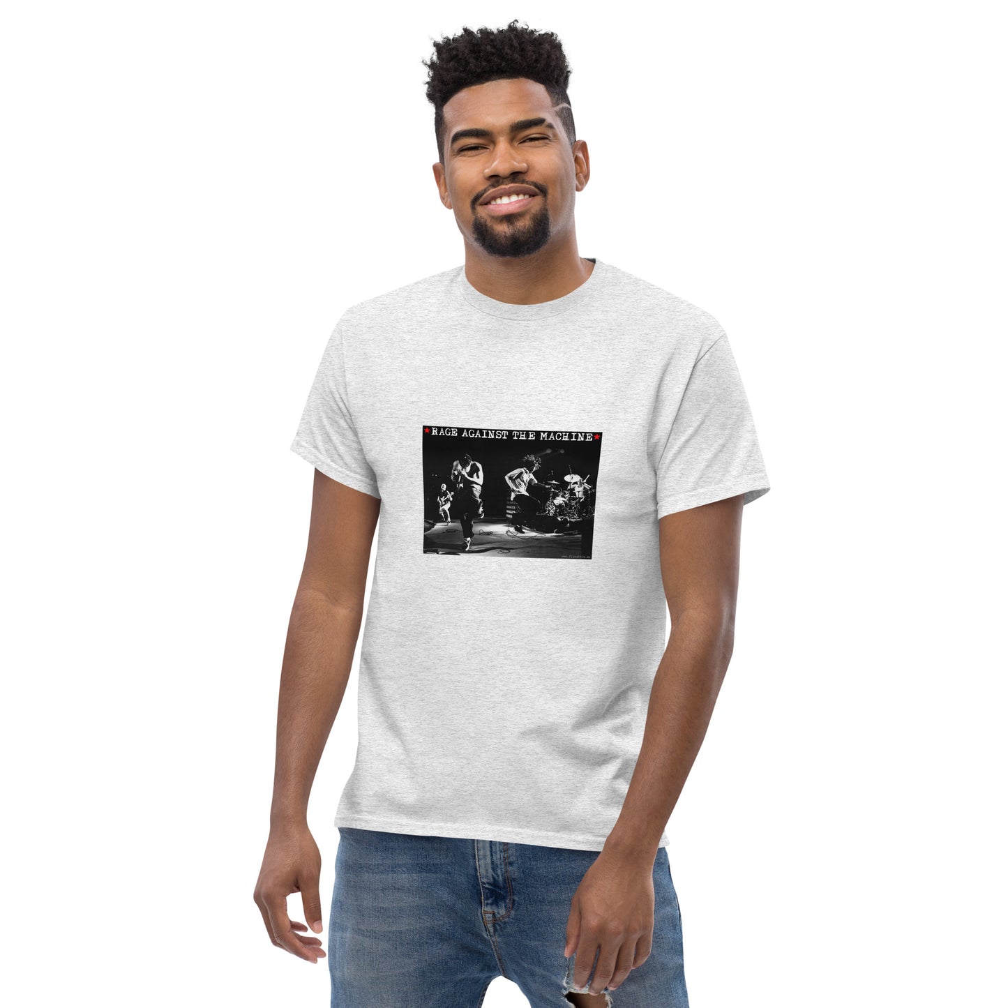 Rage Against the Machine print Unisex classic tee