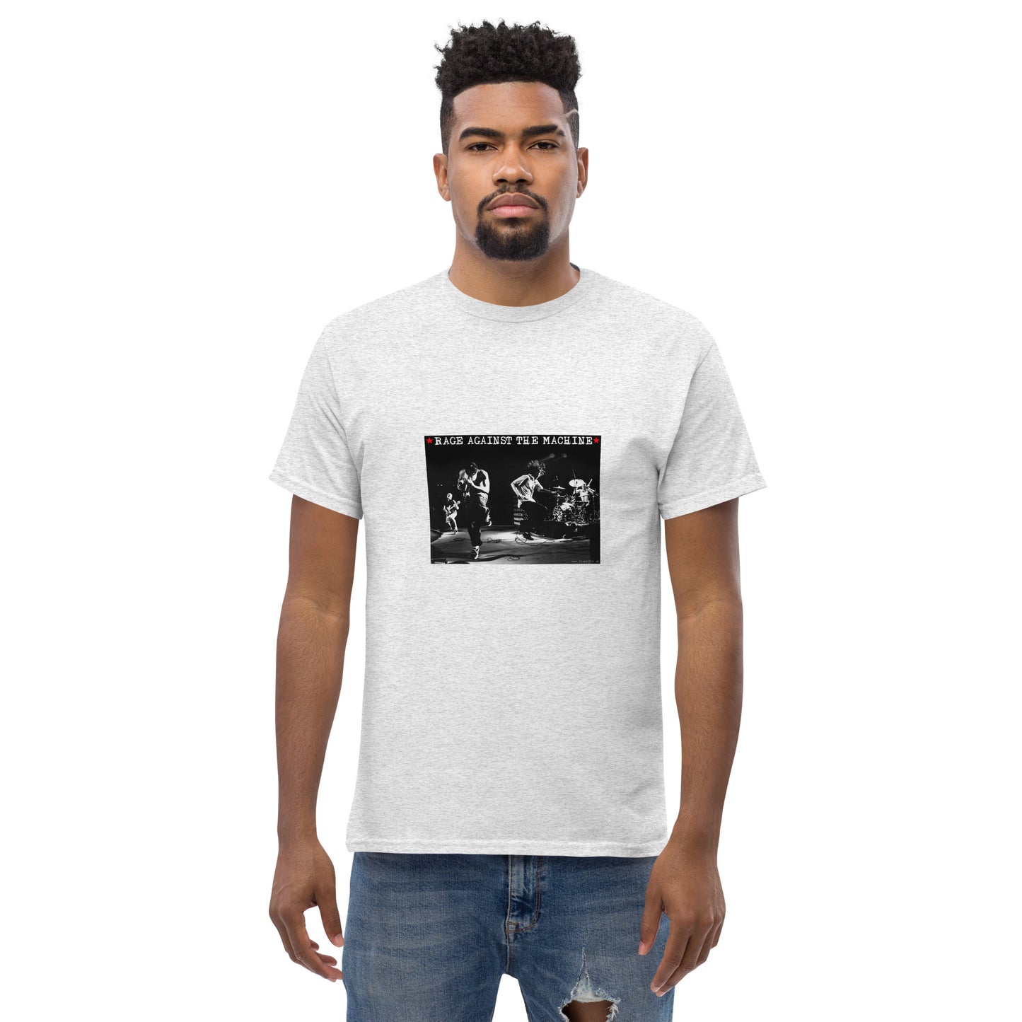 Rage Against the Machine print Unisex classic tee