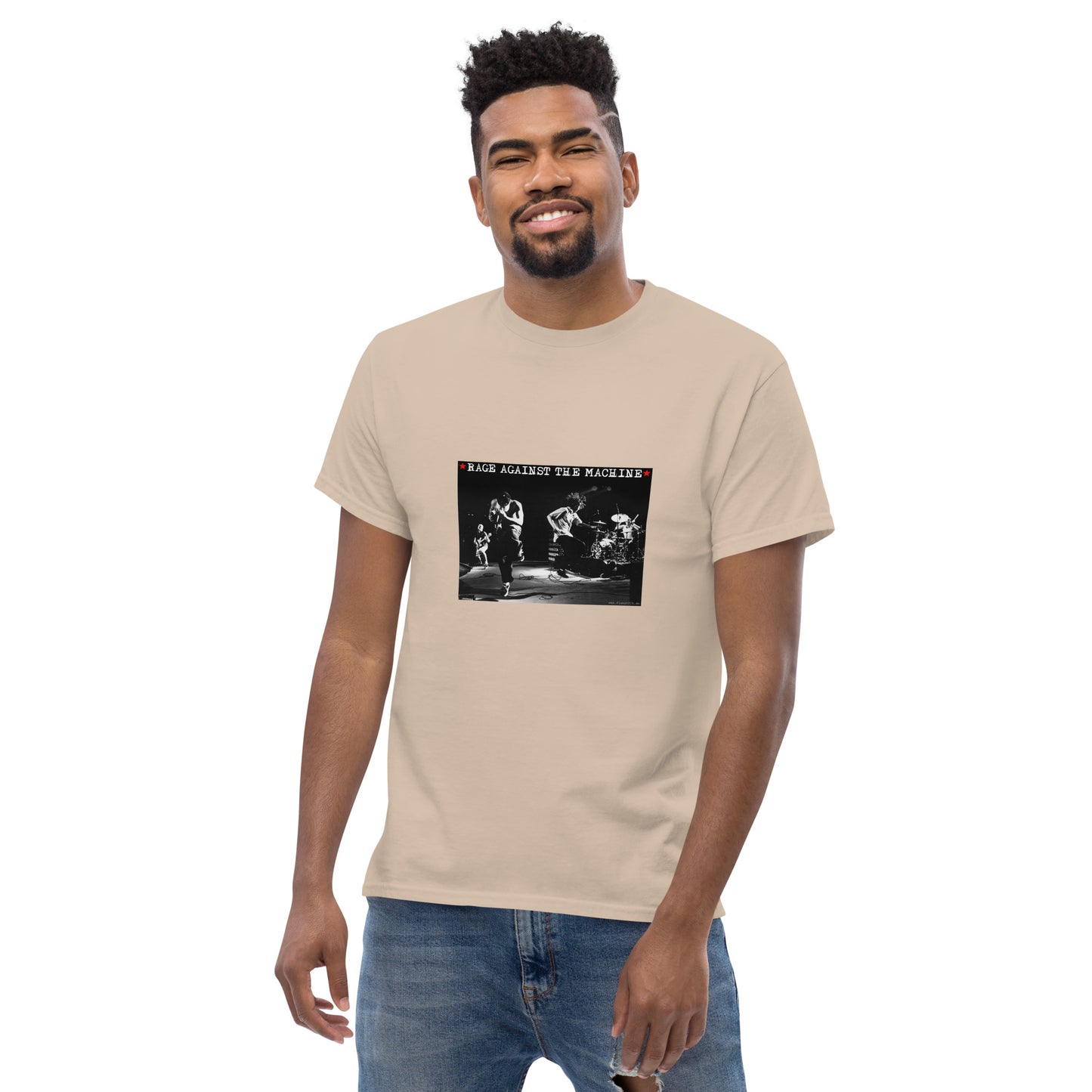 Rage Against the Machine print Unisex classic tee