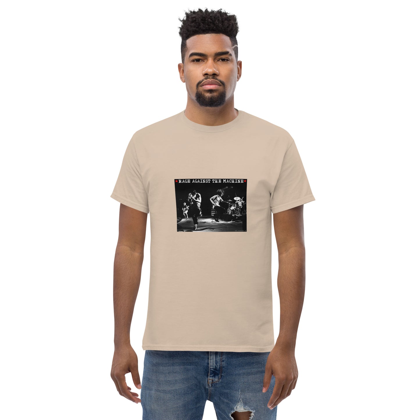 Rage Against the Machine print Unisex classic tee